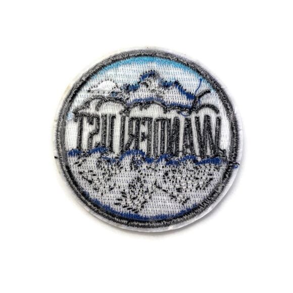 Wanderlust Embroidered Patch - Picture 2 of 3